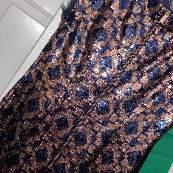 💜 Vince Camuto Dress sequins cocktail dress Party dress iso - Picture 17 of 17